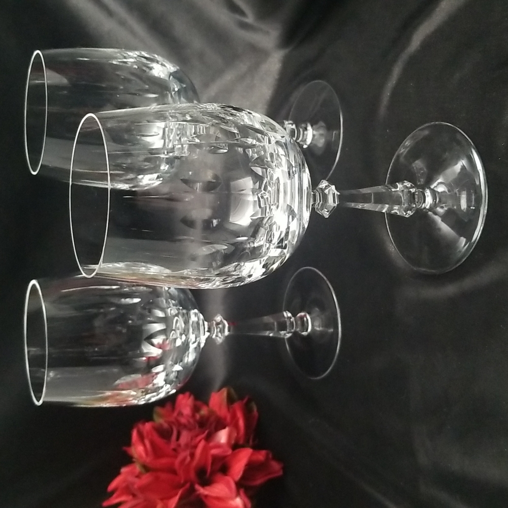 Gorham Crystal Royal Tivoli Water Goblets